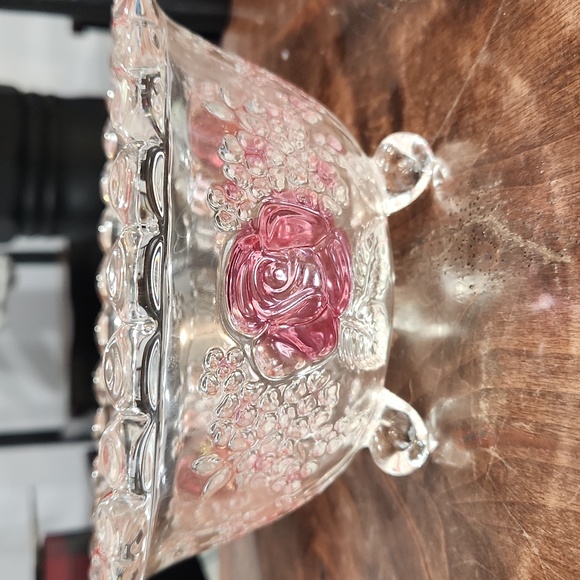 Rose serving bowl - Picture 2 of 6